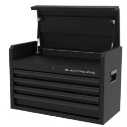 Black Diamond Top Chest 26" 4-Drawer