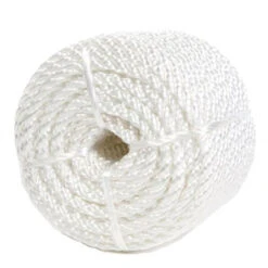 Koch - Nylon Twist 1 4 InchX100' - White