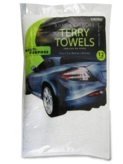 Warren Distribution - Viking Terry Towels - 12 Pack