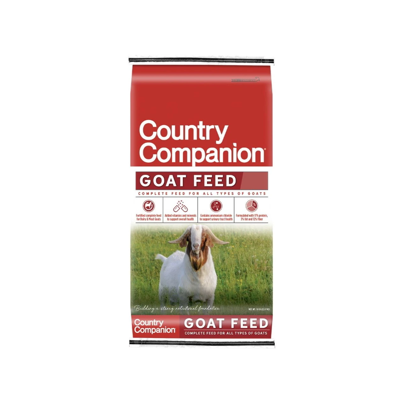 Country Companion 17% Textured Goat Feed - 50lb