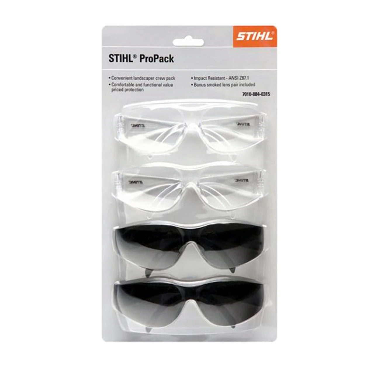 Stihl Performance ProPack Landscaper Glasses W/Smoke Lens