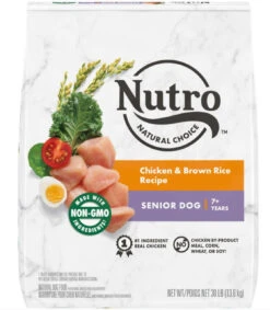 Nutro Natural Choice Senior Chicken & Brown Rice Recipe - 30 Lbs.