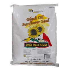D&D Black Oil Sunflower Seed-25lbs.