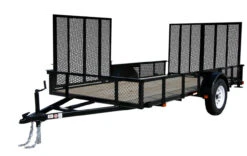 Carry-On 6X12GWATVHS 2990 LB. GVWR Wood Floor Trailer With 2 Ramps