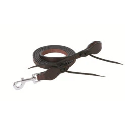 Weaver Leather - Trailhead Roper Rein, Mahogany, 5 8 Inch X 8'