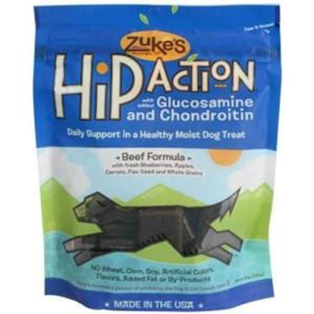 Zukes - Hip Action Treat - 1 Lb. - Beef