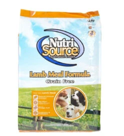 NutriSource Grain-Free Lamb Meal & Peas Formula Dry Dog Food - 15 Lb. Bag