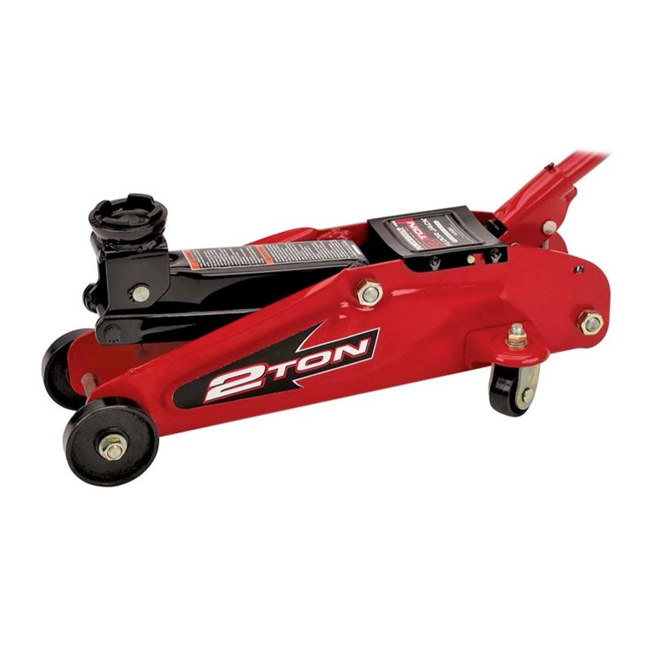 Alltrade- 2 Ton Heavy Duty Trolley Jack- Red - Image 4