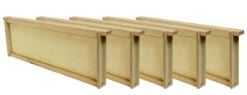 Harvest Lane Honey Medium Assembled Frame - 5 Pack