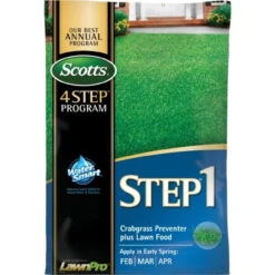 Scott's Step 1 Crabgrass Preventer Plus Lawn Food - 33 Lb.