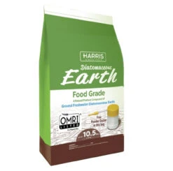 Harris Dfood Grade Diatomaceous Earth - 10.5 Lbs. With Powder Duster