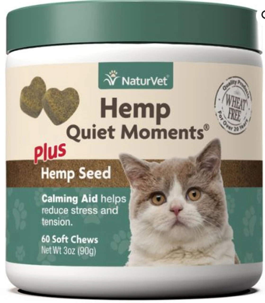 NaturVet Hemp Quiet Moments 60 CT.