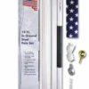 Valley Forge US Flag 18 Ft. Steel In Ground Pole Kit - SFP18F-S
