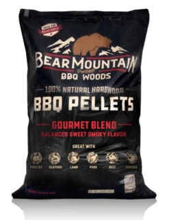 Bear Mountain Gourmet Blend BBQ Pellets - 40 Lbs
