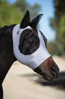 Professional's Choice Comfort Fit Fly Mask- Charcoal