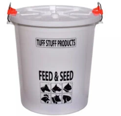 Tuff Stuff 7 Gallon Feed And Storage With Lid - FS7