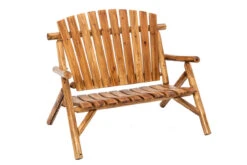 Jack Post Northwoods Oversized Log Bench