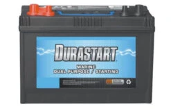 Durastart 12V Dual Purpose Deep Cycle/Starting Marine Battery M27-1000D