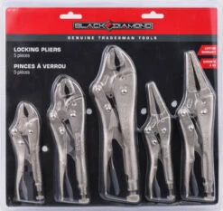 Black Diamond Locking Pliers 5 Piece Set