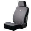 Carhartt Universal Fitted Nylon Duck Bucket Seat Cover - Gravel