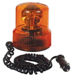 YELLOW MAGNET MOUNT ROTARY BEACON