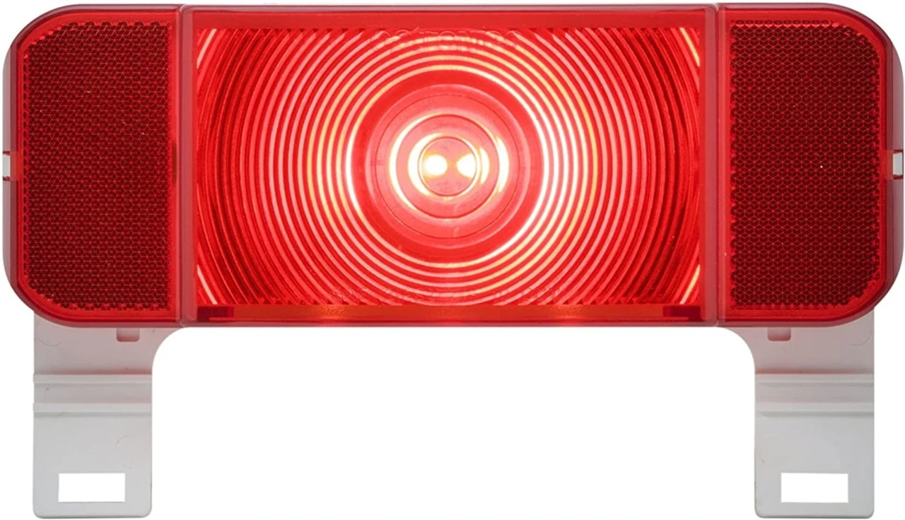 Optronics RVSTL61S LED RV Combination Tail Light With White Base And License Illuminator - Image 3