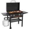 Blackstone 2147 Original 28" Griddle Station With Hood - Black