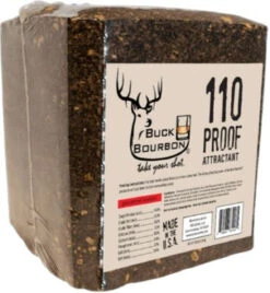Buck Bourbon 110 Proof Attractant Block