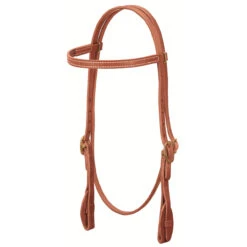 Weaver Leather - ProTack Quick Change Browband Headstall, Leath