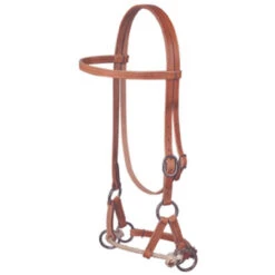 Weaver Leather - Harness Leather Side Pull, Single Rope