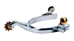 Weaver Leather Men's Roping Spurs With 1/2 Plain Band