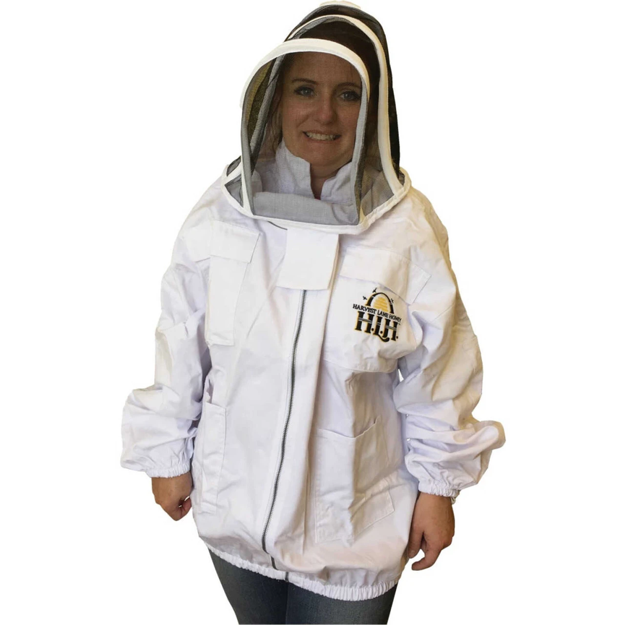 Harvest Lane Honey Large Polyester & Cotton Blend Beekeeping Jacket - Image 2