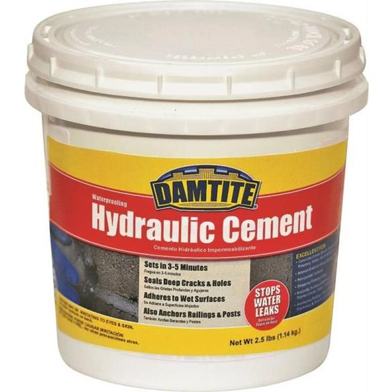 Damtite Waterproof Hydraulic Cement 2.5lb