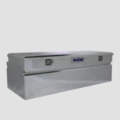Better Built 60" Single Lid Standard Wide Truck Tool Box- Silver