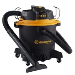 Vacmaster 12 Gallon 5.5 Peak HP+ Wet-Dry Vacuum