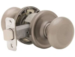 Kwikset Juno 720 Signature Universal Round Door Knob Lock - Satin Nickel