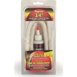 Imperial Fiberglass Gasket Rope Kit 3/4inX6.5 Feet