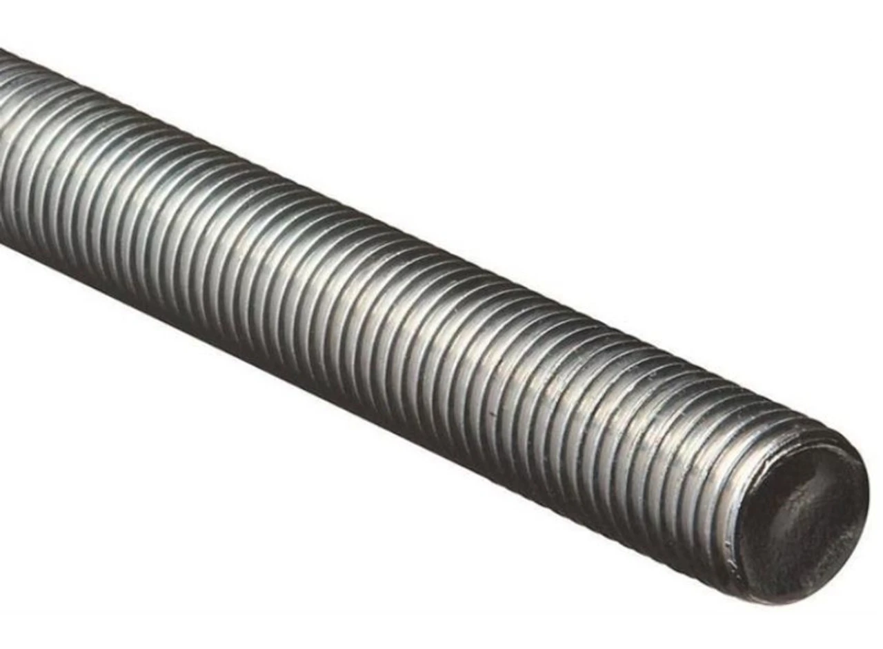 Stanley Hardware #179572 Threaded Rod - NO 1-8 X 36 In - Low Carbon Steel - Zinc Plated
