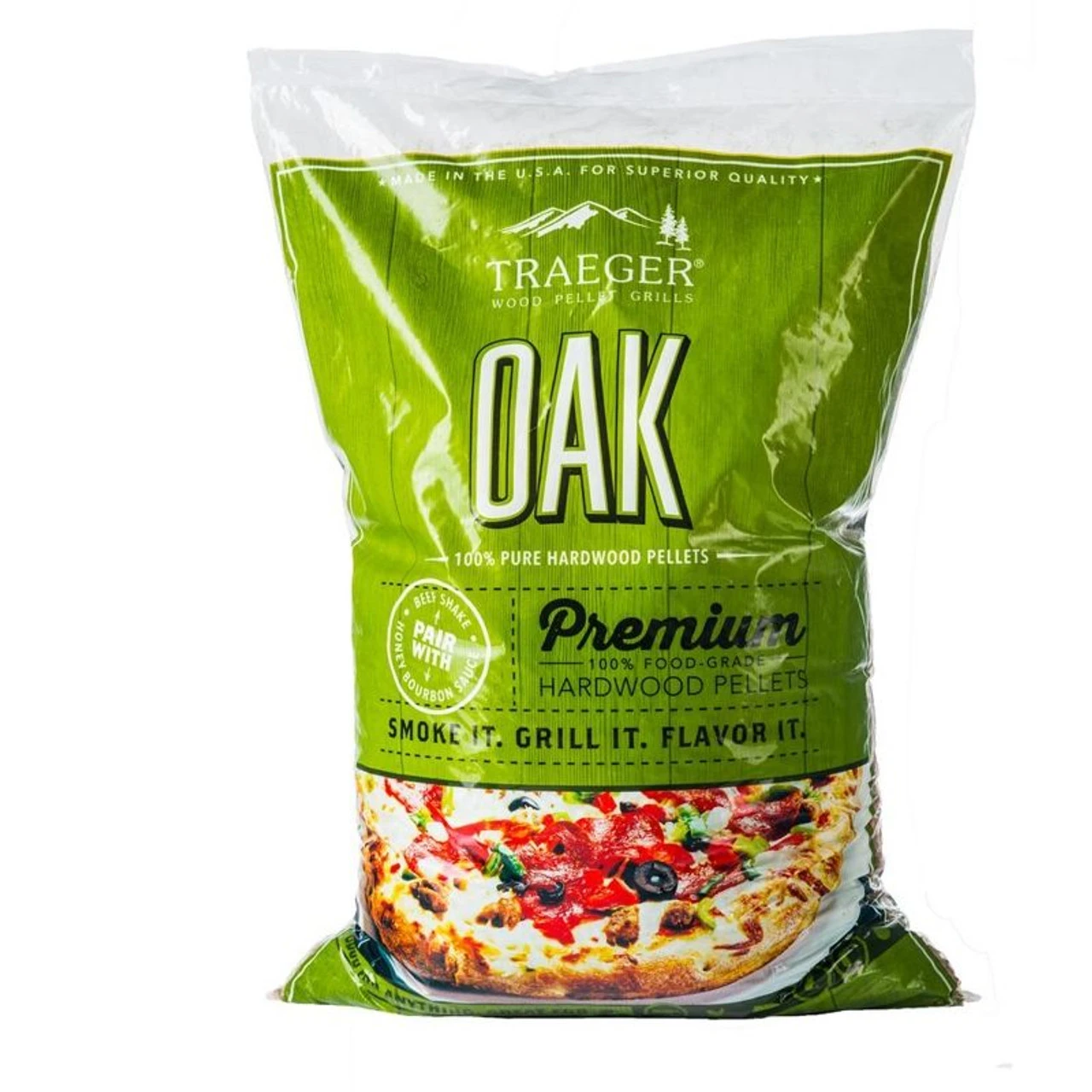 Traeger Oak Hardwood Pellets - 20 Lb.