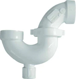 Genova Products 78215 Raingo 700 Adjustable Union And Without Cleanout, 1-1/2 In, PVC P-Trap Pipe, 1 1/2"