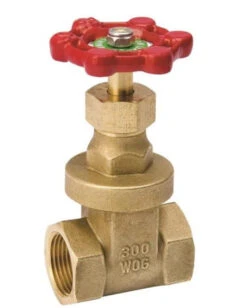 Orgill - Mueller ProLine Full Port Gate Valve, 3/8 In, IPS, Forged Brass