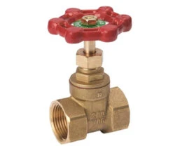 Orgill - Mueller ProLine Compact Pattern Standard Port Gate Valve, 1-1/4 In, IPS, Forged Brass
