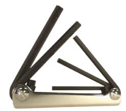 Eklind #51 Fold-Up Large Hex Key Set - 5 Pieces - 5.1" Handle