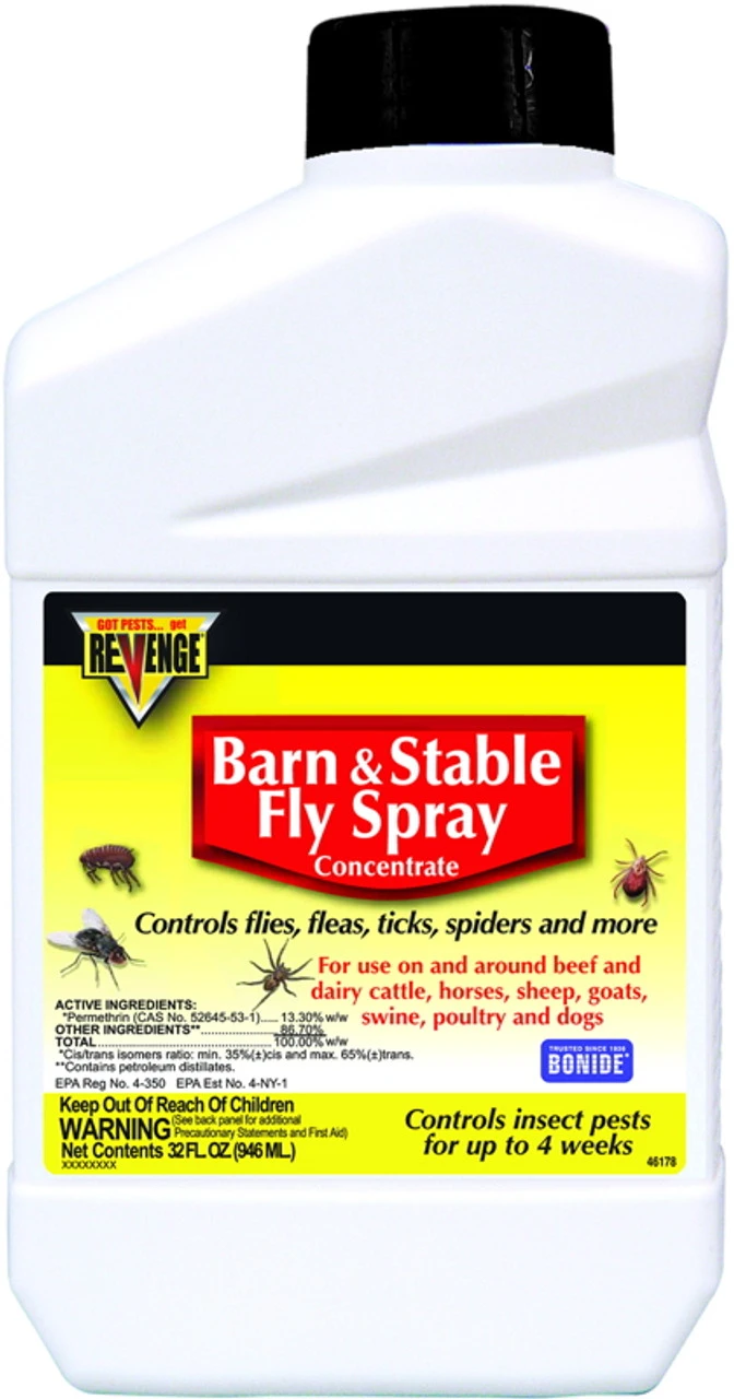 Revenge Barn & Stable Fly Spray Concentrate - 32 Oz. - Image 2