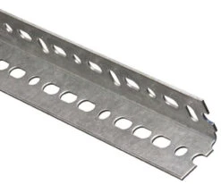 Stanley Hardware #180083 Equal Leg Slotted Angle - 1-1/2 In Leg X 14 Ga T - 48 In L - Steel - Mill