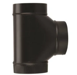 Imperial 6" Stove Pipe Cleanout Tee Without Cap