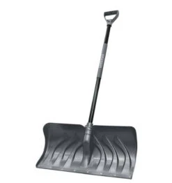 Vulcan Snow Pusher Shovel With Poly D-Grip