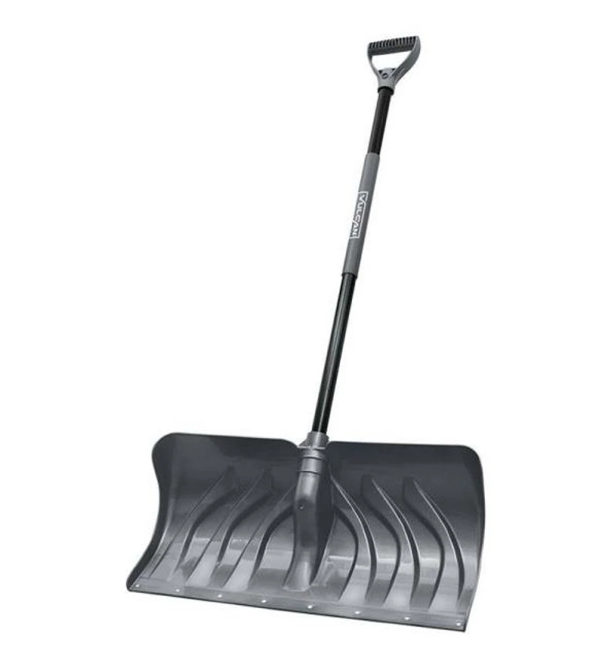 Vulcan Snow Pusher Shovel With Poly D-Grip