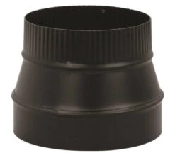 Imperial 8" X 6" Small End Crimped Stove Pipe Reducer