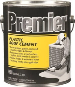 Premier® Premier Plastic Roof Cement 0.9 Gallon - Black